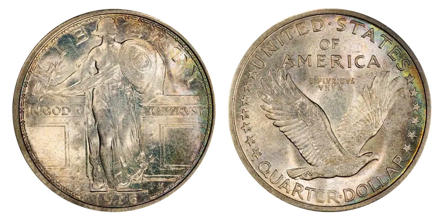 1916 Standing Liberty Quarter