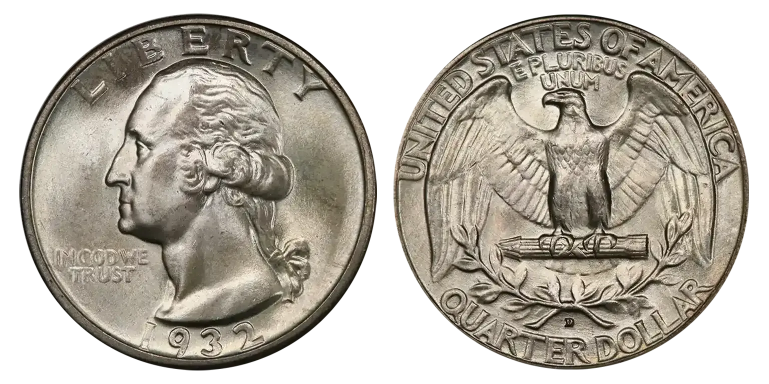 1932-D Washington Quarte