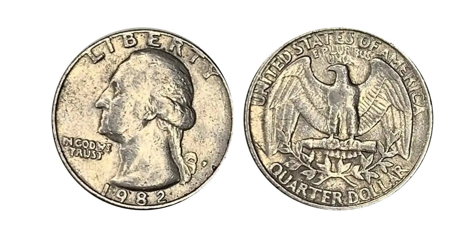 1982 an in-depth look at the no mint mark washington quarter main double die obverse error