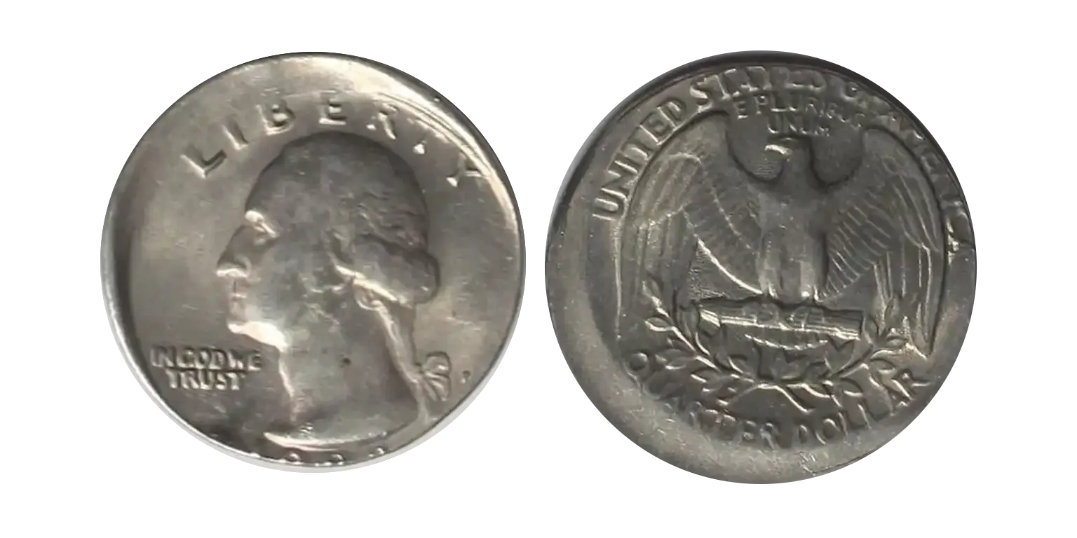 1982 an in-depth look at the no mint mark washington quarter main off-center strikes error